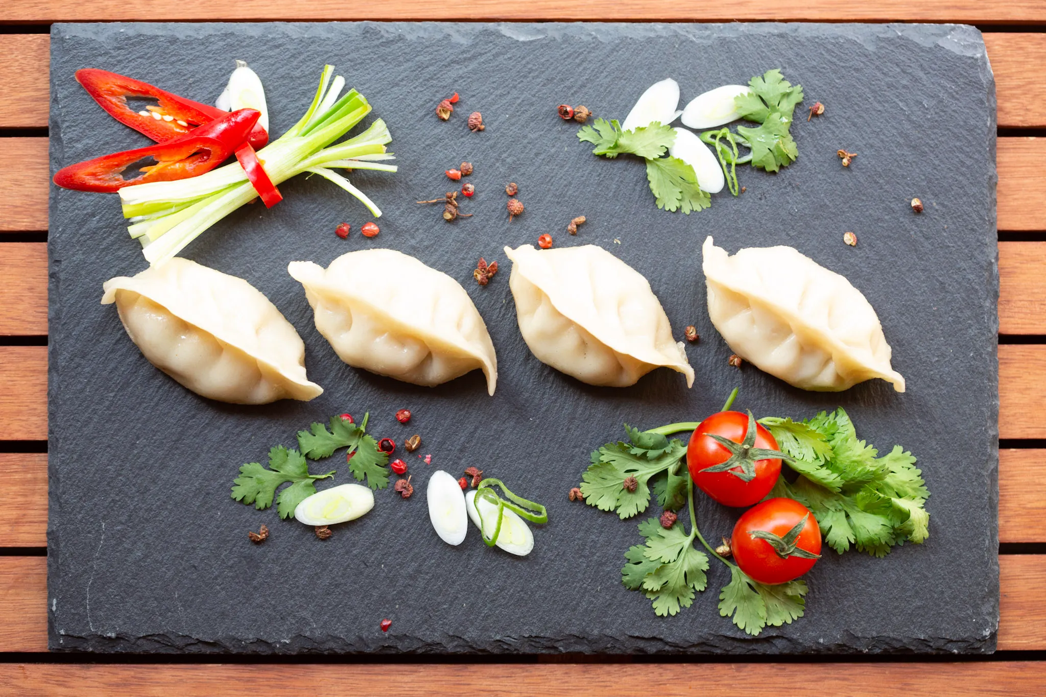 Jiaozi mit Hühnerfleisch & Szechuan-Pfeffer